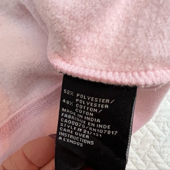 NWOT Brunette the Label Oversized Pink Embroidered Hoodie Size XS… - Picture 6 of 10